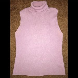 Lavender Turtleneck Tank
